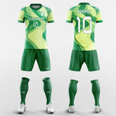 XTeamwear Soccer Uniforms Green / S Country Lane - Custom Soccer Jerseys Kit Sublimated for Club FT260222S