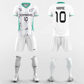 XTeamwear Soccer Uniforms Green / S Debris - Custom Soccer Jerseys Kit Sublimated for Team FT260321S