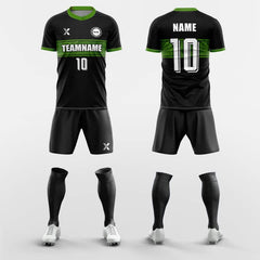 XTeamwear Soccer Uniforms Green / S Neat- Custom Soccer Jerseys Kit Sublimated Design