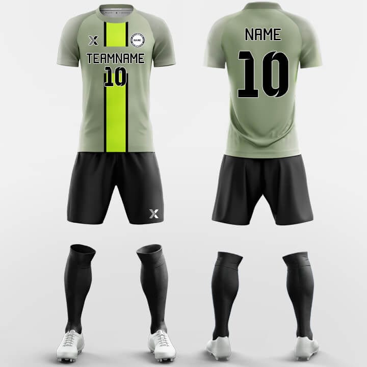 XTeamwear Soccer Uniforms Green / S Olive - Custom Soccer Jerseys Kit Sublimated for Club FT260312S