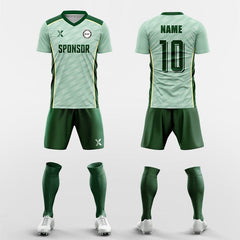 XTeamwear Soccer Uniforms green / S Regular twist- Custom Soccer Jerseys Kit Sublimated for Team