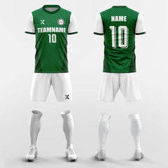XTeamwear Soccer Uniforms Green / S Robust-Custom Soccer Jerseys Kit Sublimated Design