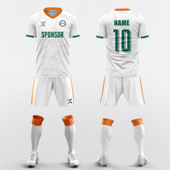 XTeamwear Soccer Uniforms green / S smog - Custom Soccer Jerseys Kit Sublimated for Team