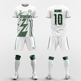 XTeamwear Soccer Uniforms green / S Ten Thousand Thunderbolts - Custom Soccer Jerseys Kit Sublimated for Team