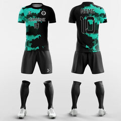 XTeamwear Soccer Uniforms Green / S Tie Dye - Custom Soccer Jerseys Kit Sublimated for Club