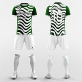 XTeamwear Soccer Uniforms Green / S Zebra - Custom Soccer Jerseys Kit Sublimated for Club