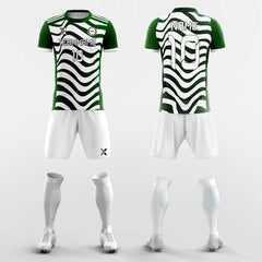 XTeamwear Soccer Uniforms Green / S Zebra - Custom Soccer Jerseys Kit Sublimated for Club