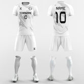 XTeamwear Soccer Uniforms Grey Imprint - Custom Soccer Jerseys Kit Sublimated Design