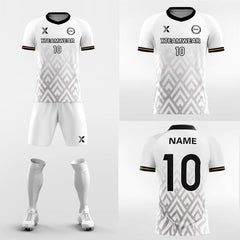 XTeamwear Soccer Uniforms Grey / S Graphic - Custom Soccer Jerseys Kit Sublimation for Youth