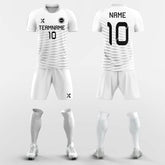 XTeamwear Soccer Uniforms Herringbone - Custom Soccer Jerseys Kit Sublimated Design