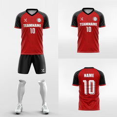 XTeamwear Soccer Uniforms Ice - Custom Soccer Jerseys Kit Sublimated Design