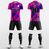 XTeamwear Soccer Uniforms Magenta / S Round Dot - Custom Soccer Jerseys Kit Sublimated for Team