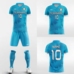 XTeamwear Soccer Uniforms Maple - Custom Soccer Jerseys Kit Sublimated for Club FT260120S