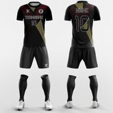 XTeamwear Soccer Uniforms Metal Stripe-Custom Soccer Jerseys Kit Sublimated Design