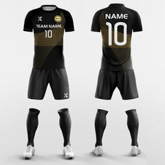 XTeamwear Soccer Uniforms Moire Pattern - Custom Soccer Jerseys Kit Sublimated for League