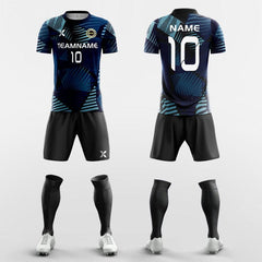 XTeamwear Soccer Uniforms Montage - Custom Soccer Jerseys Kit Sublimated for High School