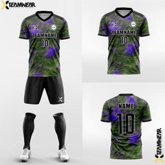 XTeamwear Soccer Uniforms Mottled halo - Custom Soccer Jerseys Kit Sublimated for Team