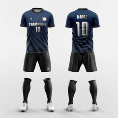 XTeamwear Soccer Uniforms Navy / S Beehive - Custom Soccer Jerseys Kit Sublimated Design