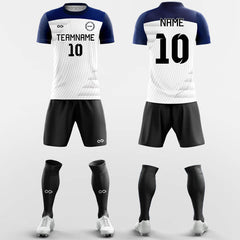 XTeamwear Soccer Uniforms Navy / S Blank - Custom Soccer Jerseys Kit Sublimated for Club FT260313S