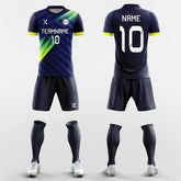 XTeamwear Soccer Uniforms Navy / S Gloriously Radiant - Custom Soccer Jerseys Kit Sublimated for Team FT260322S