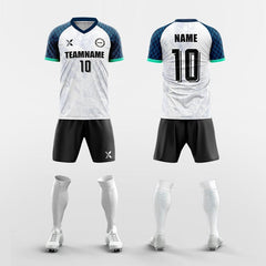 XTeamwear Soccer Uniforms Navy / S Ice - Custom Soccer Jerseys Kit Sublimated Design