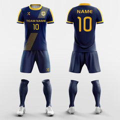 XTeamwear Soccer Uniforms Navy / S Ribbon - Custom Soccer Jerseys Kit Sublimated for Club