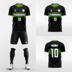 XTeamwear Soccer Uniforms Neat- Custom Soccer Jerseys Kit Sublimated Design