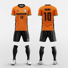 XTeamwear Soccer Uniforms Orange / S Boost-Custom Soccer Jerseys Kit Sublimated Design