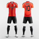 XTeamwear Soccer Uniforms Orange / S Modish-Custom Soccer Jerseys Kit Sublimated Design