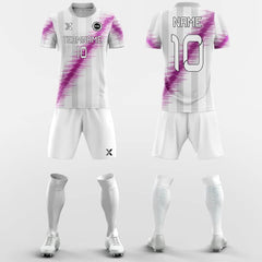 XTeamwear Soccer Uniforms Pink Ribbon - Custom Soccer Jerseys Kit Sublimated Design