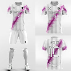 XTeamwear Soccer Uniforms Pink Ribbon - Custom Soccer Jerseys Kit Sublimated Design