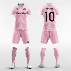 XTeamwear Soccer Uniforms Pink / S Mosaic - Custom Soccer Jerseys Kit Sublimated for Academy