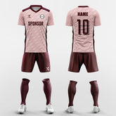 XTeamwear Soccer Uniforms pink / S Regular twist- Custom Soccer Jerseys Kit Sublimated for Team