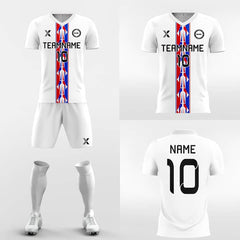 XTeamwear Soccer Uniforms Poker - Custom Soccer Jerseys Kit Sublimated for Club