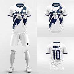 XTeamwear Soccer Uniforms Power Z - Custom Soccer Jerseys Kit Sublimated Design