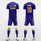 XTeamwear Soccer Uniforms purple / S Disorder - Custom Soccer Jerseys Kit Sublimated for Team