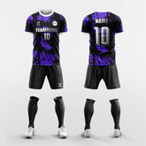 XTeamwear Soccer Uniforms Purple / S Venom - Custom Soccer Jerseys Kit Sublimated Design