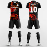 XTeamwear Soccer Uniforms Red / S Mix - Custom Soccer Jerseys Kit Sublimated for Club