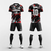 XTeamwear Soccer Uniforms Red / S Nezha - Custom Soccer Jerseys Kit Sublimated Design
