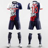 XTeamwear Soccer Uniforms Red / S Ranma - Custom Soccer Jerseys Kit Sublimated for Team FT260114S