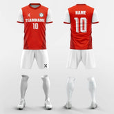 XTeamwear Soccer Uniforms Red / S Robust-Custom Soccer Jerseys Kit Sublimated Design