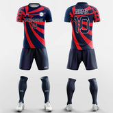 XTeamwear Soccer Uniforms Red / S Star Journey - Custom Soccer Jerseys Kit Sublimated for Team FT260207S