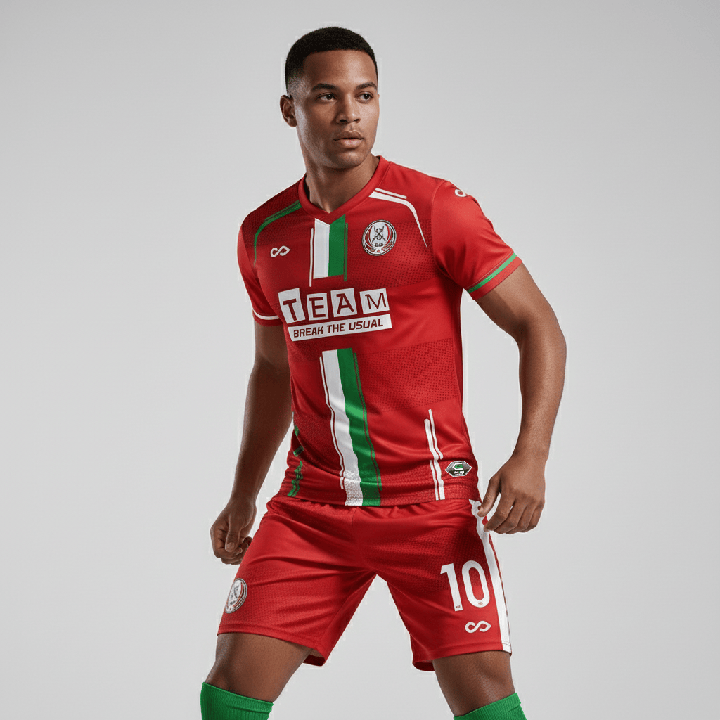 XTeamwear Soccer Uniforms red / S The Peerless Generation(Three Generations) - Custom Soccer Jerseys Kit Sublimated for Team(Special Offer)