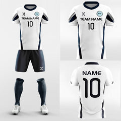 XTeamwear Soccer Uniforms Retro Cool - Custom Soccer Jerseys Kit Sublimated for League