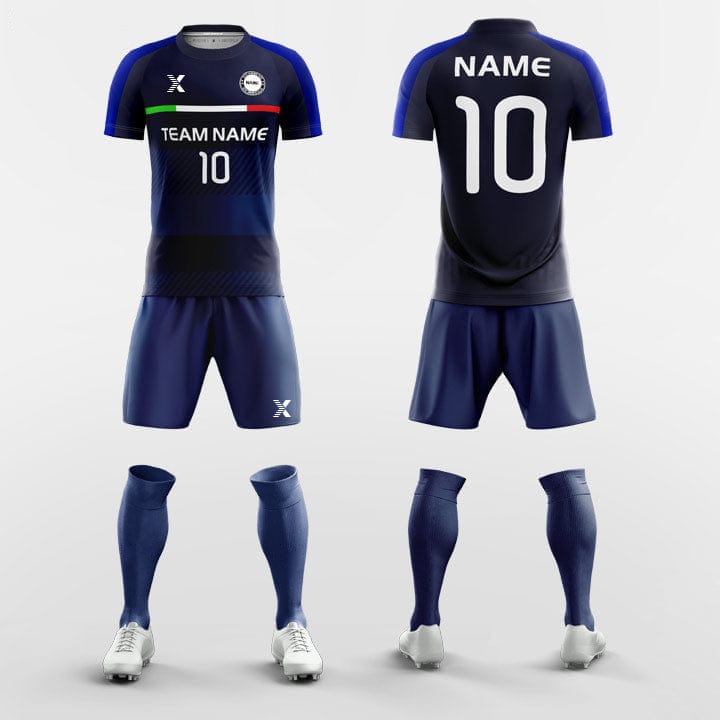 XTeamwear Soccer Uniforms Retro - Custom Soccer Jerseys Kit Sublimated for League