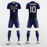 XTeamwear Soccer Uniforms Retro - Custom Soccer Jerseys Kit Sublimated for League