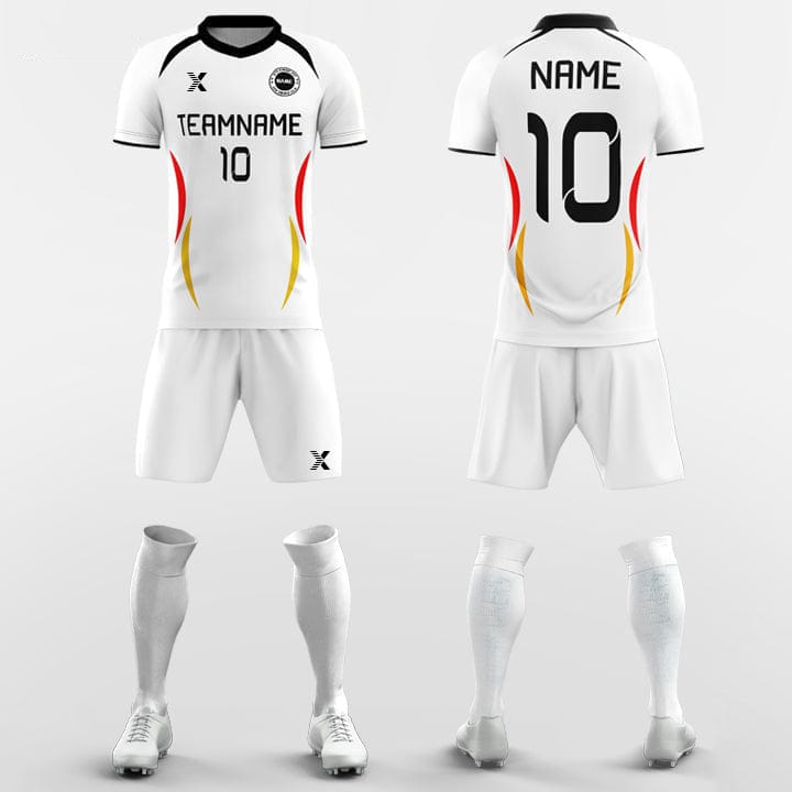 XTeamwear Soccer Uniforms Retro - Custom Soccer Jerseys Kit Sublimated for Youth