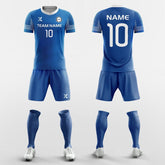 XTeamwear Soccer Uniforms Retro Simple - Custom Soccer Jerseys Kit Sublimated for League