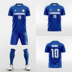 XTeamwear Soccer Uniforms Ripple - Custom Soccer Jerseys Kit Sublimated Design