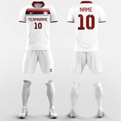 XTeamwear Soccer Uniforms Rock - Custom Soccer Jerseys Kit Sublimated Design